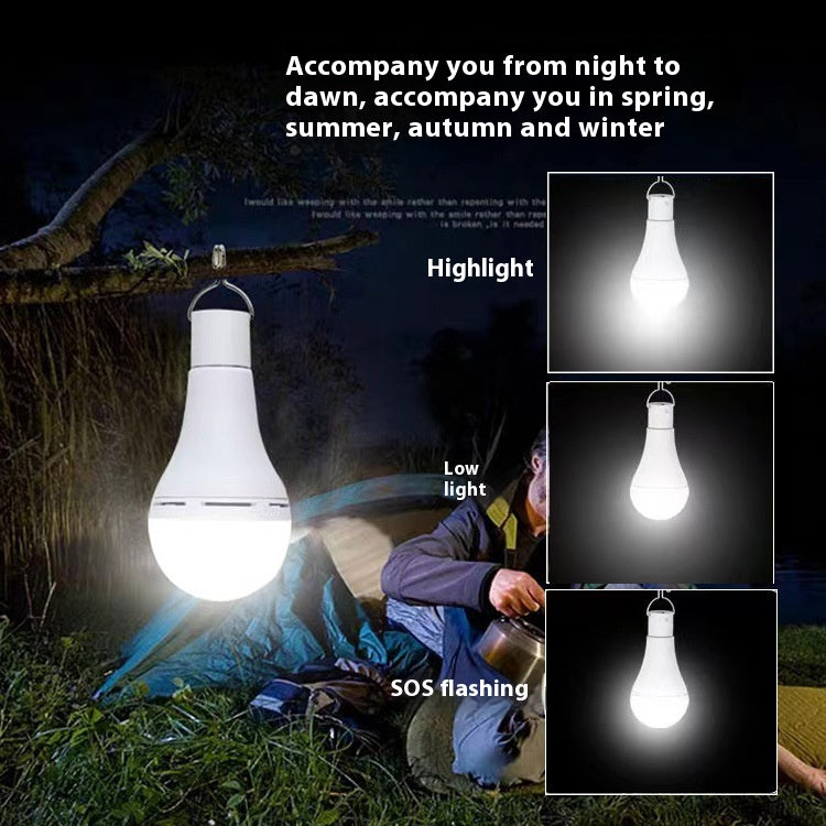 Solar Charging Emergency Lamp Outdoor Camping Lantern
