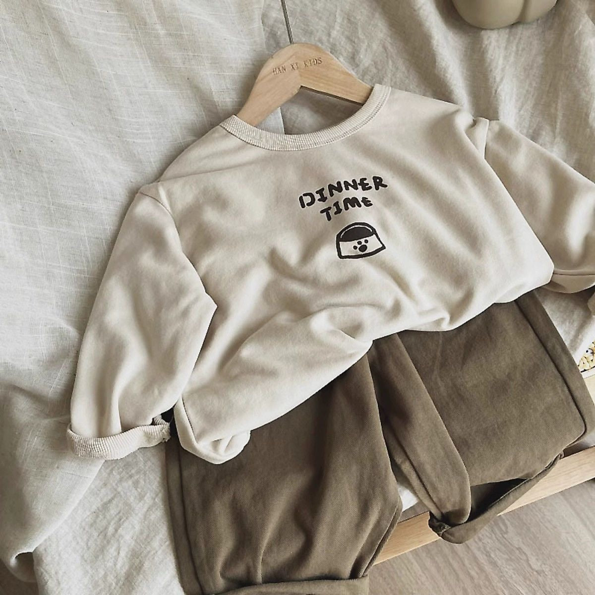 Korean-style Children's Single-piece Vest Three-piece Set