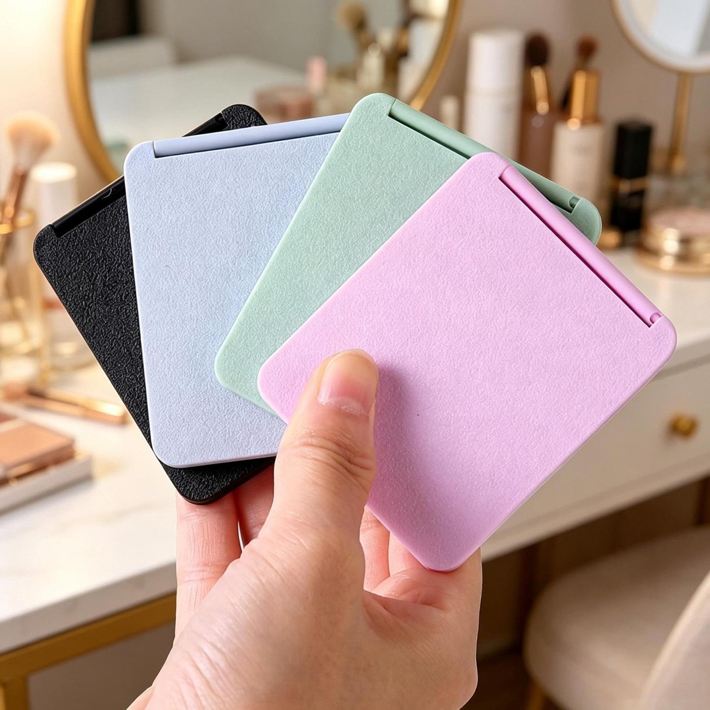 Convenient Mini Makeup Mirror Portable Small Mirror