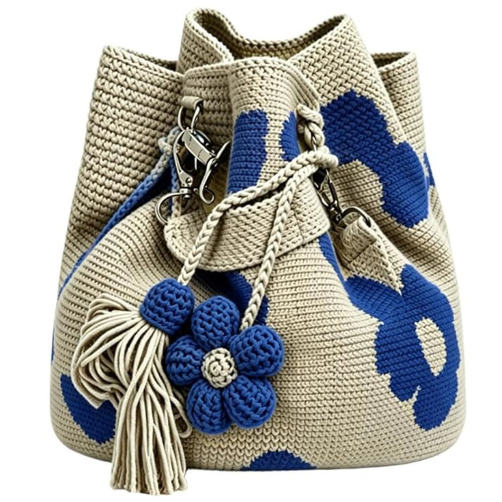 Best-selling New Arrival Hand-crocheted Floral Bag