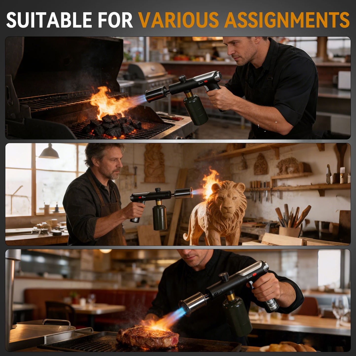 Weeding Igniter Portable Kitchen Household Barbecue Blowtorch