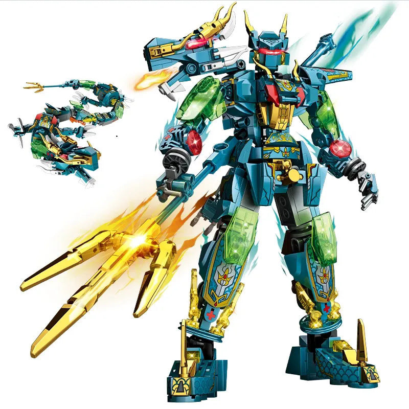 Building-block Assembled Robot Educational Toy For Boys Birthday Gift