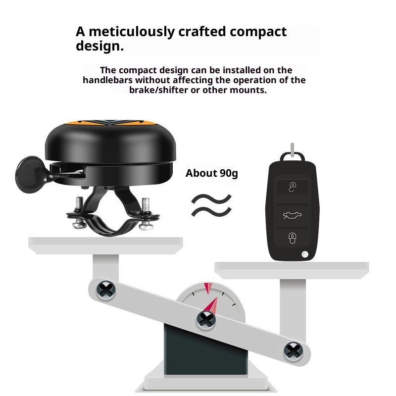 All-metal Bicycle Bell Riding Equipment