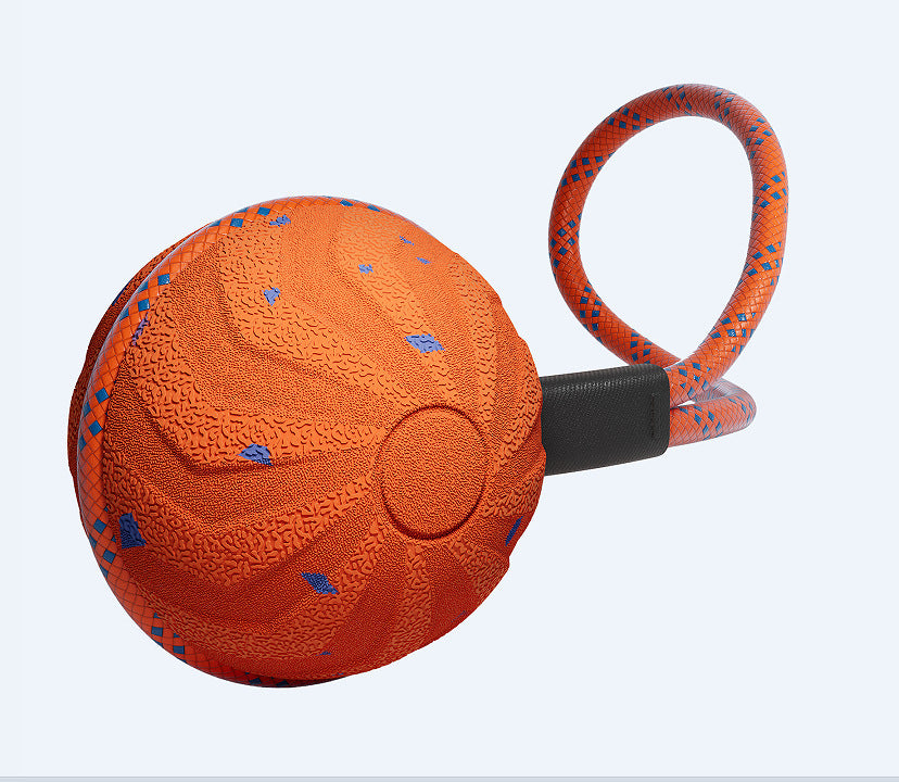 New Electric Smart Waterproof Bite-Resistant ETPU Pet Dog Boredom-Relieving Chew Bouncing Toy Ball