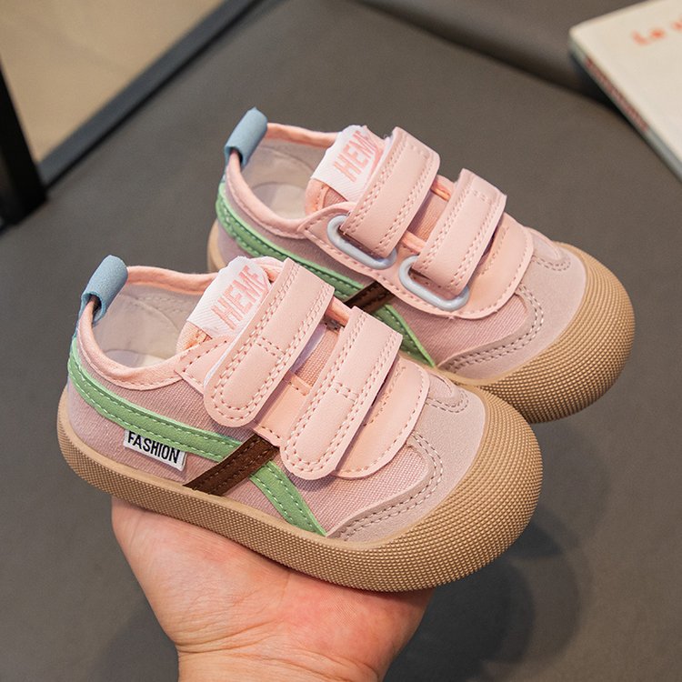 Korean-style Kindergarten Indoor Springautumn Unisex Children's Canvas Shoes
