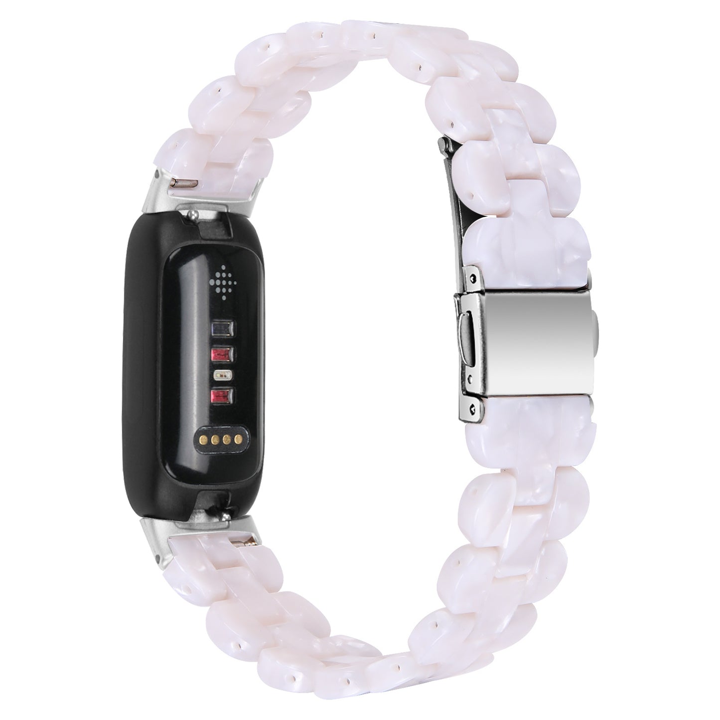 Fashion Personality Oval Resin Smart Flower Strap