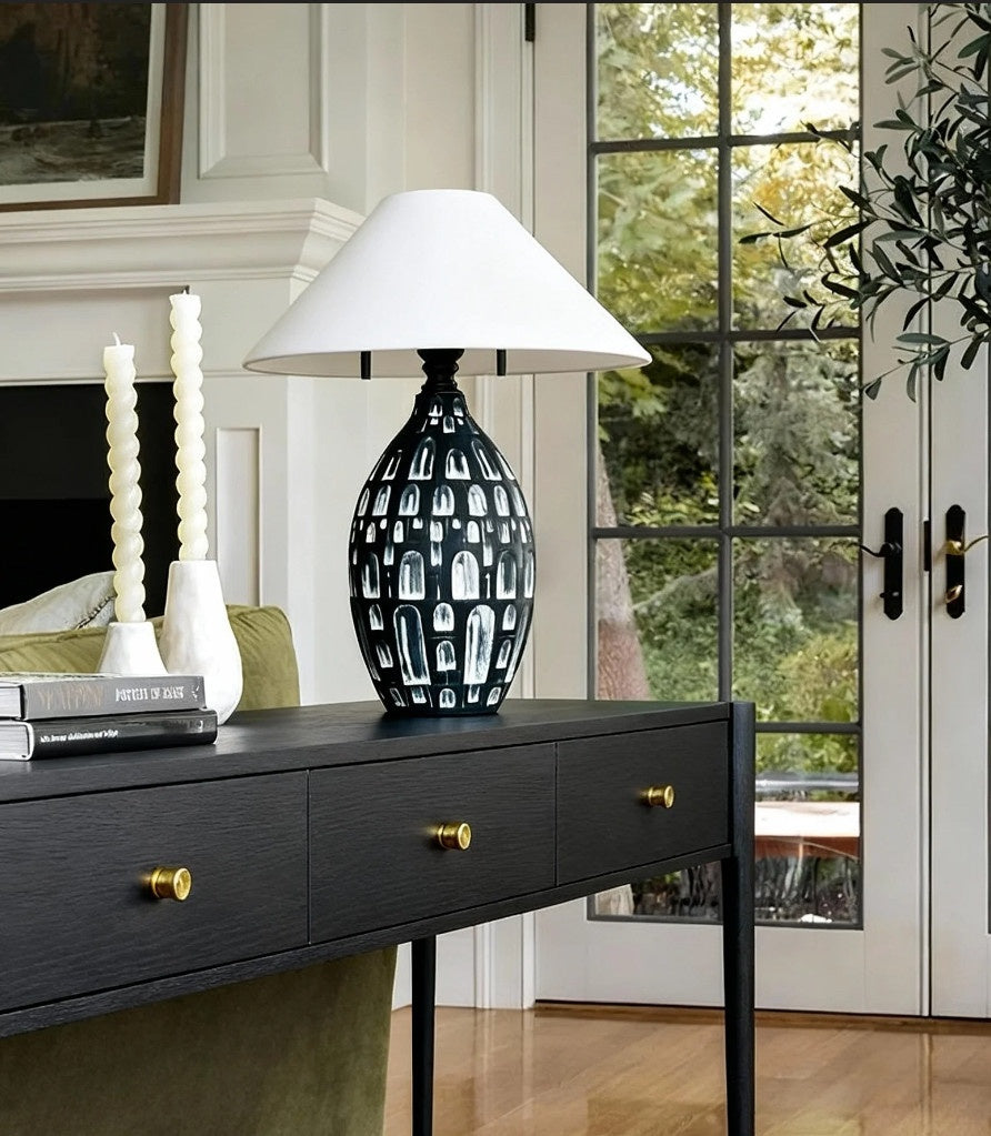 American-style Living Room Retro Bedroom Bedside Smart Table Lamp