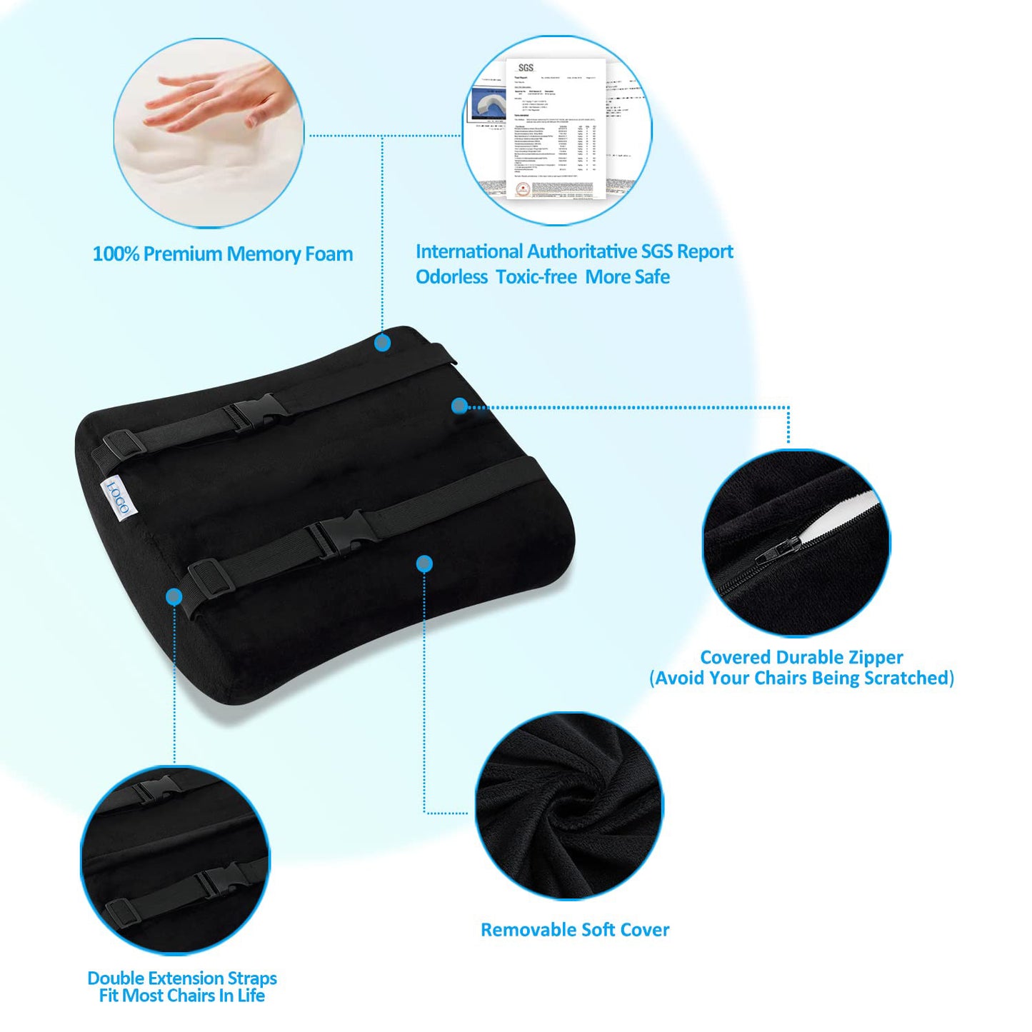 Office Ergonomic Chair Cushion Beauty Hip Pad