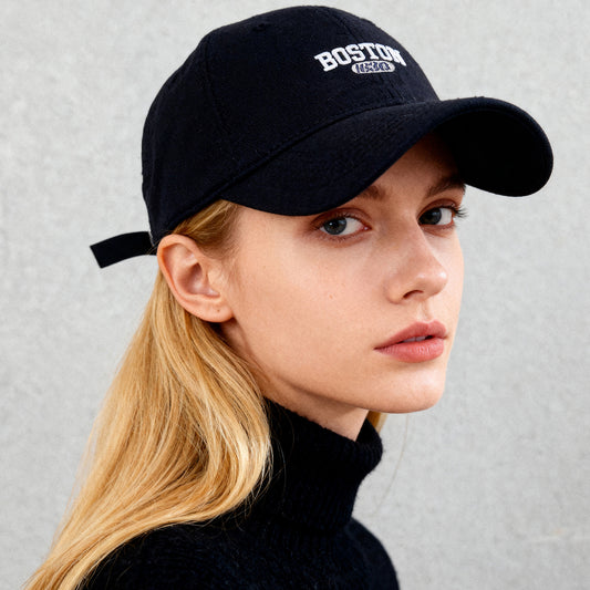 Embroidered English Letters Large Size Makes The Face Look Smaller. Adjustable Japanese And Korean Style Versatile Soft-brimmed Baseball Cap For Daily Leisure, Home Use, Outings And Sports.