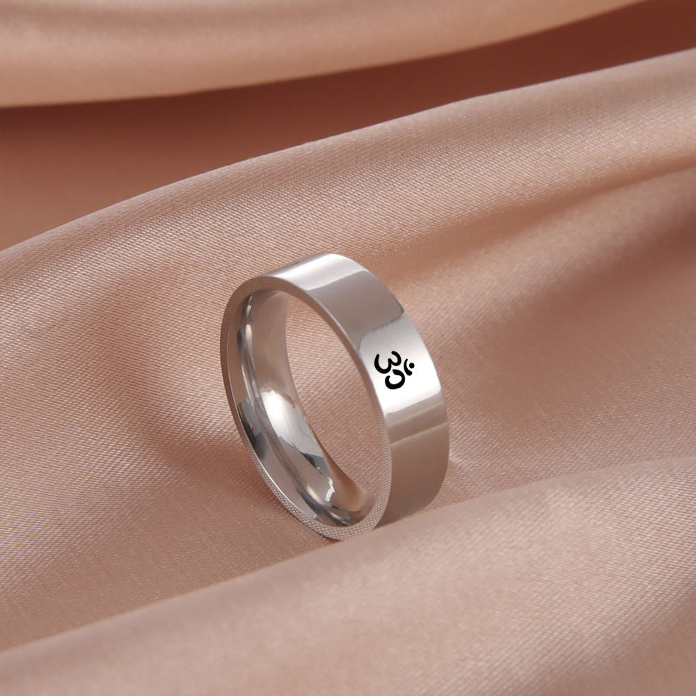 Stainless Steel Yoga Ring For Men Women Yoga