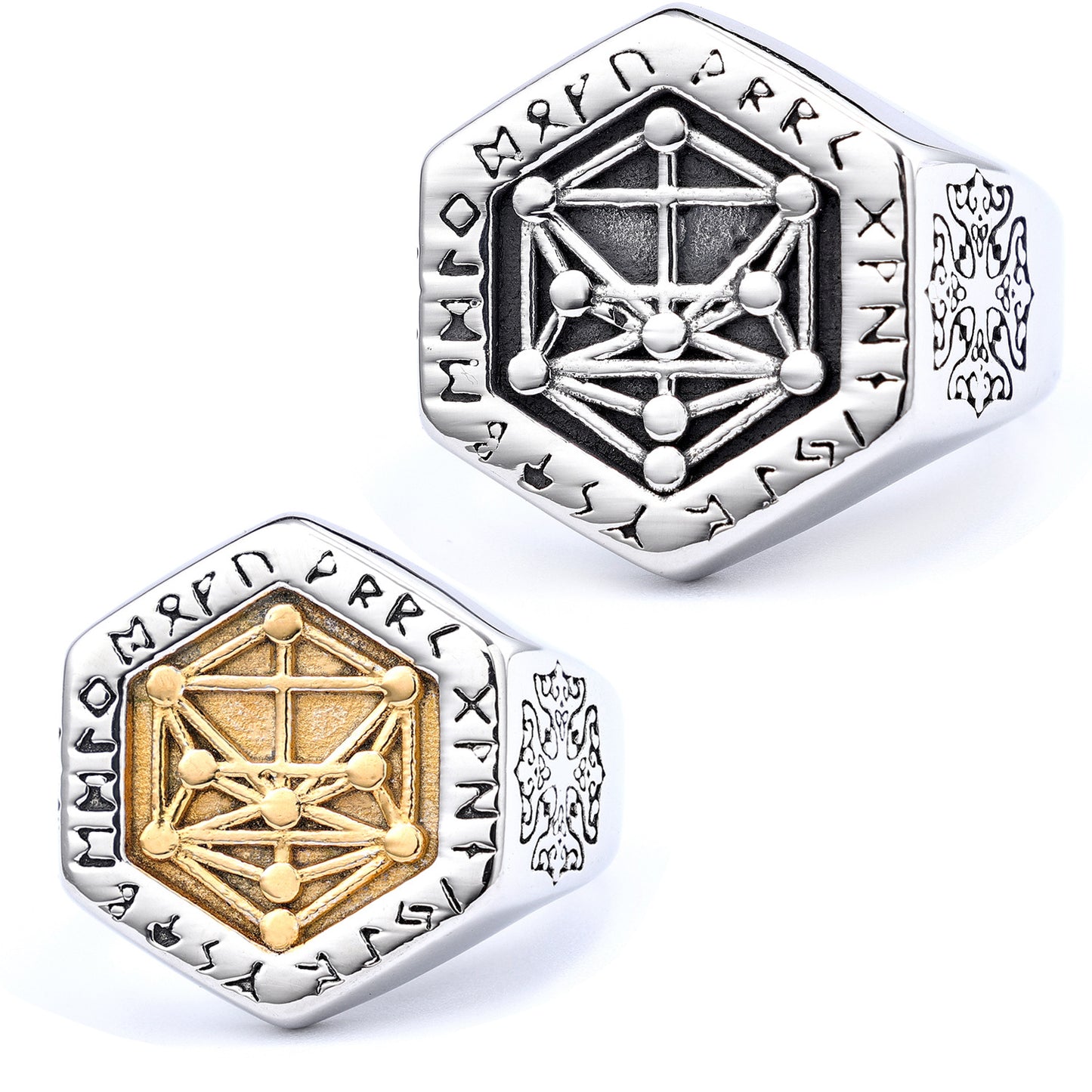 Viking Stainless Steel Mens Fashion Ring