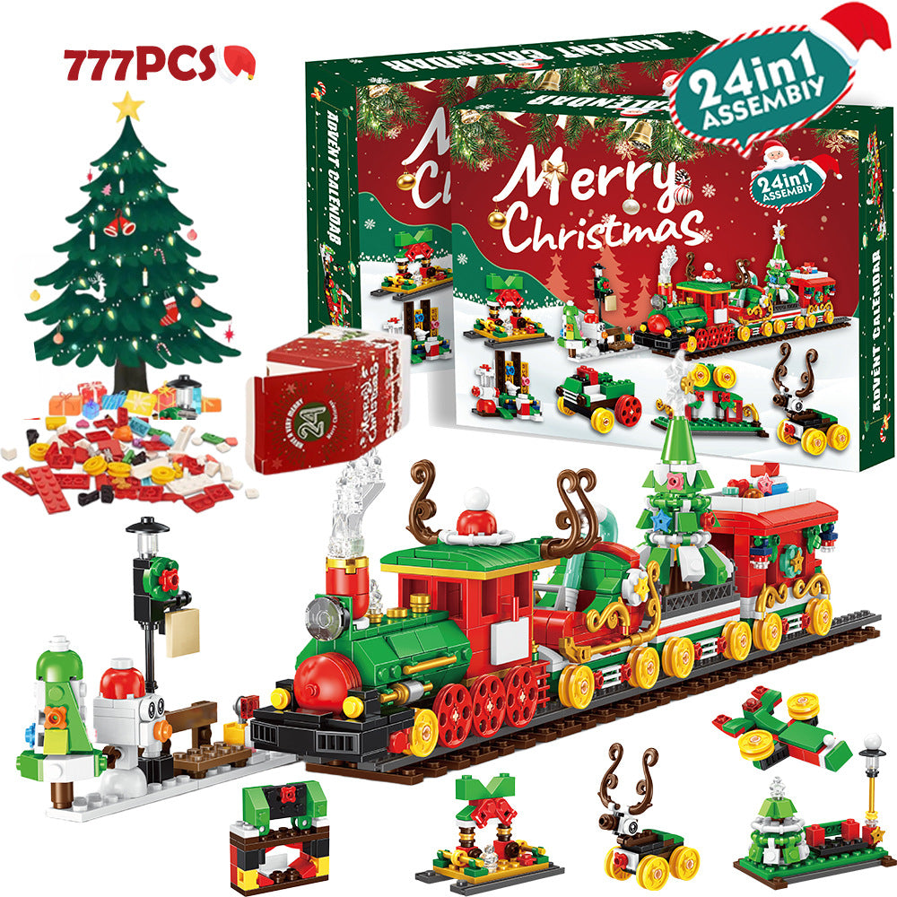 Christmas Tree Building Blocks Christmas Blind Box Christmas Gifts