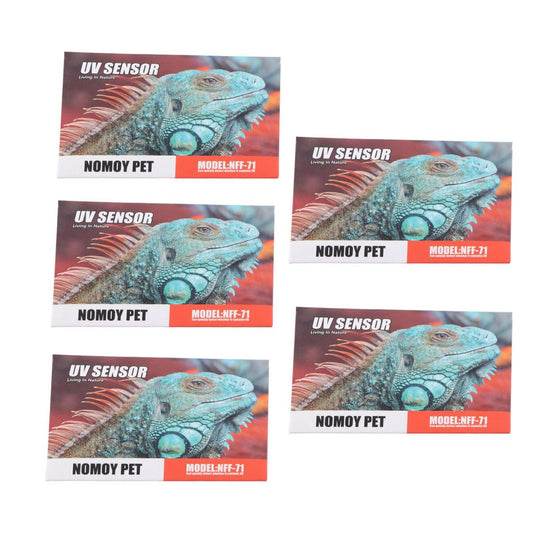 Crawl Pet UV Test Card Easy Measurements Reusable Quick Test UVB Sensor Card For Reptile UV Testing