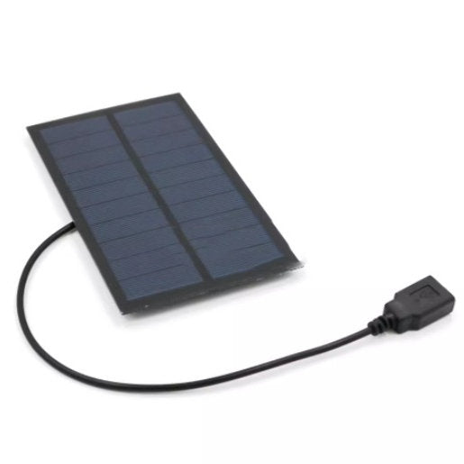 USB Solar Panel USB Female Port PET Laminated Sheet