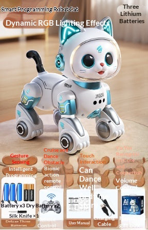 Smart Doraemon Toy Car Remote-Controlled Multi-Functional Little Car