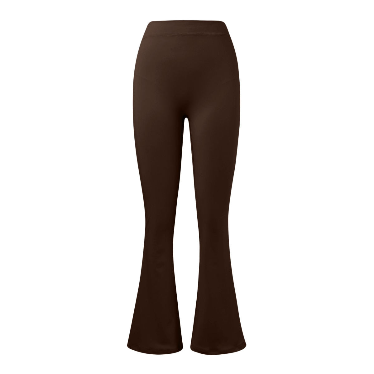 Nude Feel Seamless Slightly Flared Yoga Pants Sports Running Fitness Pants Female High Waist Hip Lift Yoga Pants