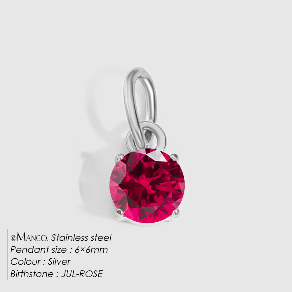 DIY Jewelry Accessories Stainless Steel Pendant Charms