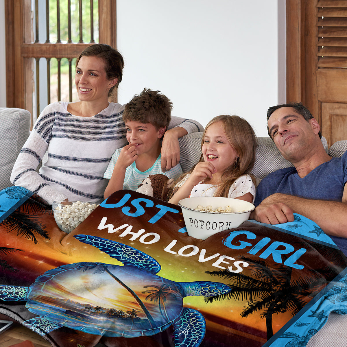 Beaches Turtles Throw Blanket Ocean Theme Blankets Soft Flannel Throw Sea Turtle Blanket Gifts For Kids Teens Boys Girls