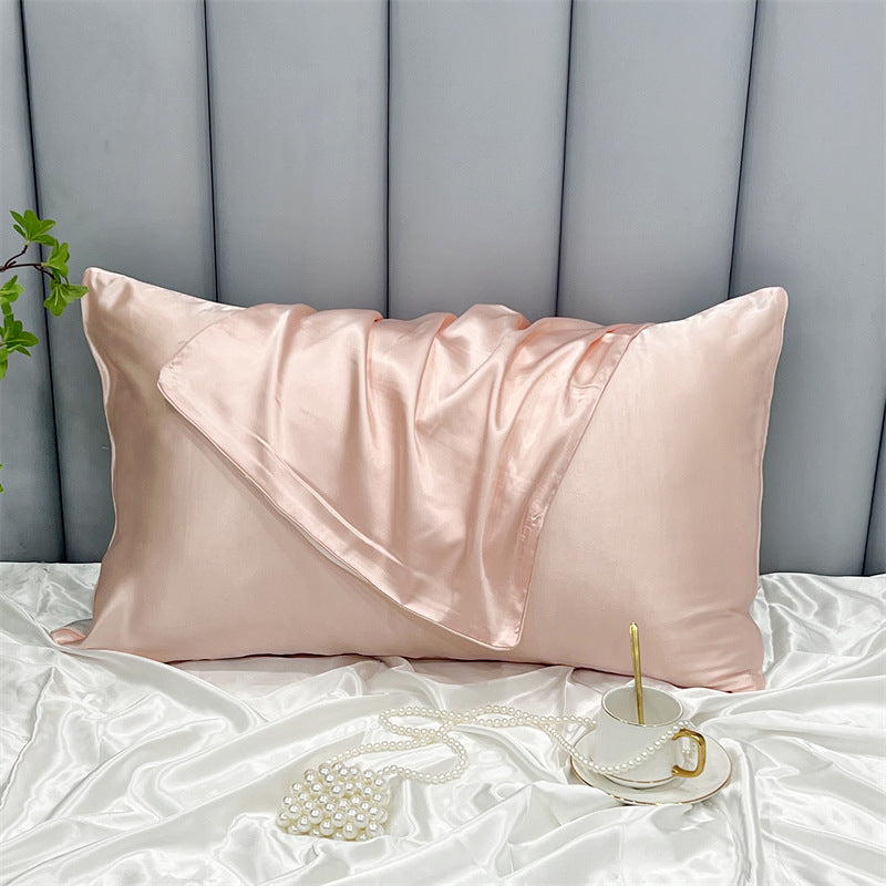 Double-sided Ice Silk Pillowcase Beauty Silk Pillowcase