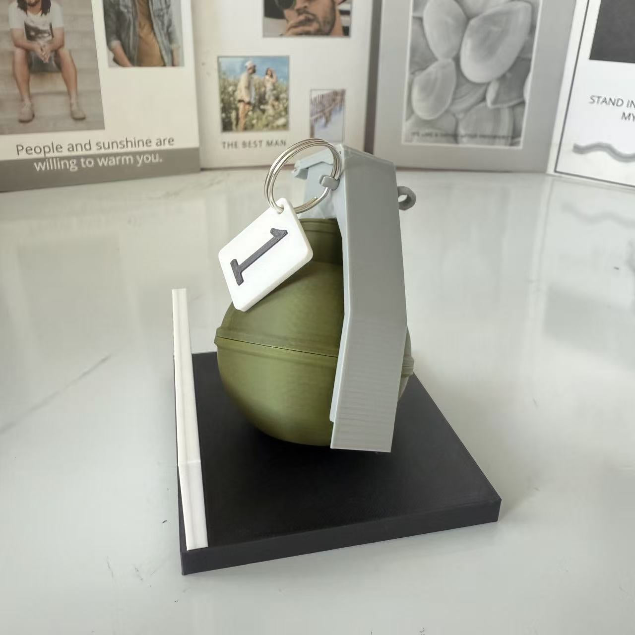 Complaint Department Grenade Desk Sign