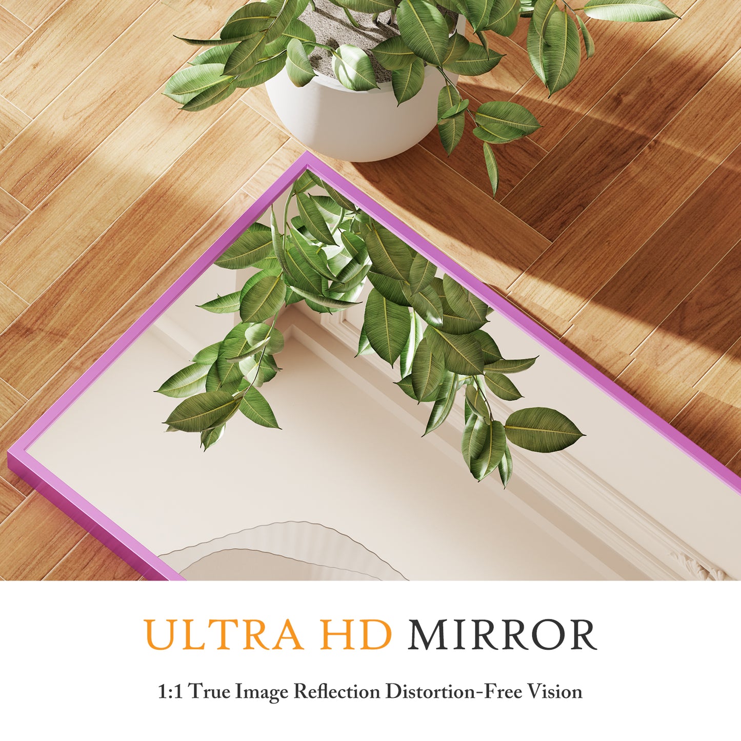 Arched Full Body Mirror, Full Length Standing Mirror, Hanging And Leaning For Home Use