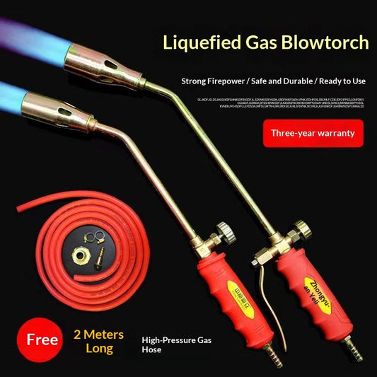 Zhongyuan Dingli Liquefied Gas Flame Gun, Household Pig Hair-Removal Blowtorch, Waterproof Disinfection Welding Torch, Baking And Roasting Blowtorch