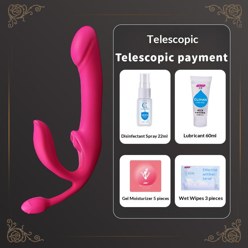 Wireless Remote-Controlled Telescopic Electric Massage Toy