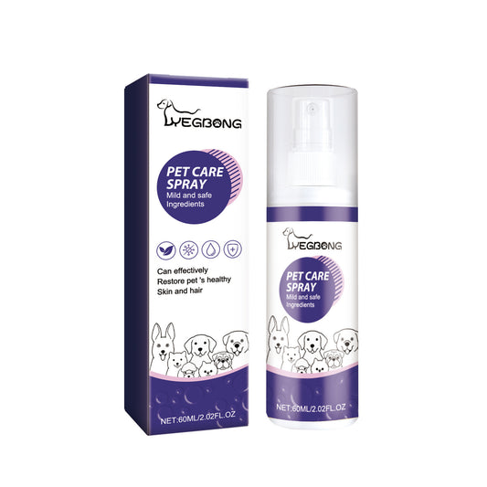 Yegbong Pet Care Spray Pet Cat And Dog Skin Wound Care Spray Skin Itch Repair Spray