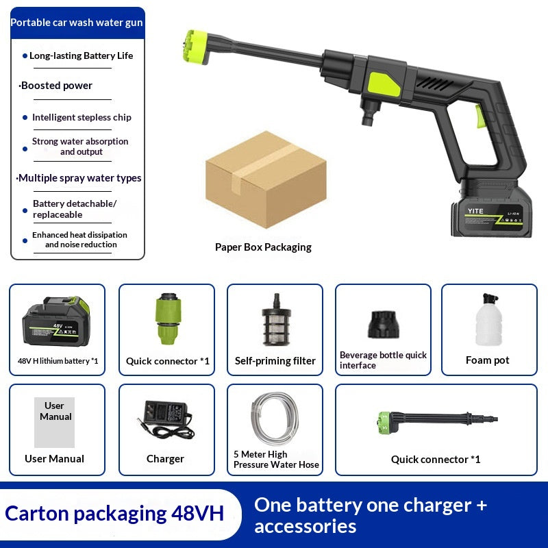Car Wash Water Competes For Household Electric Charging