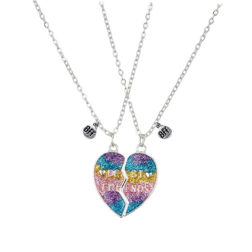 Simple Heart-shaped Pendant For Sisters And Best Friends
