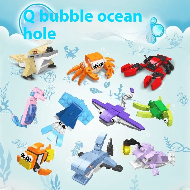 Children's Educational Particles Assembling Building Blocks Toys