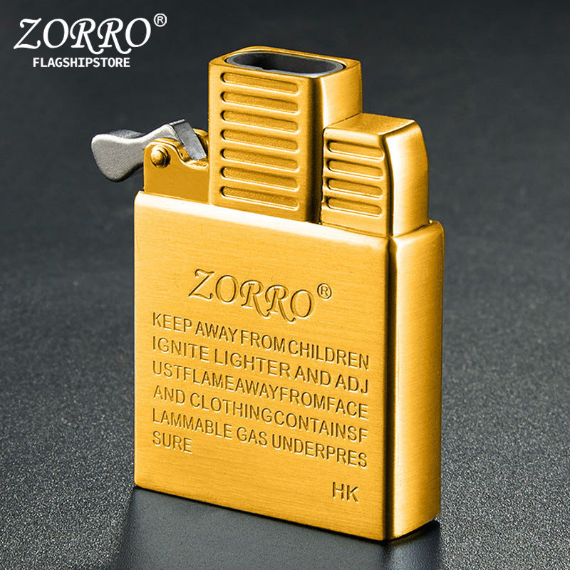 Inflatable Lighter With Wind-resistant Arc Dual-arc Mechanism Pure Copper Body And Universal Compatibility