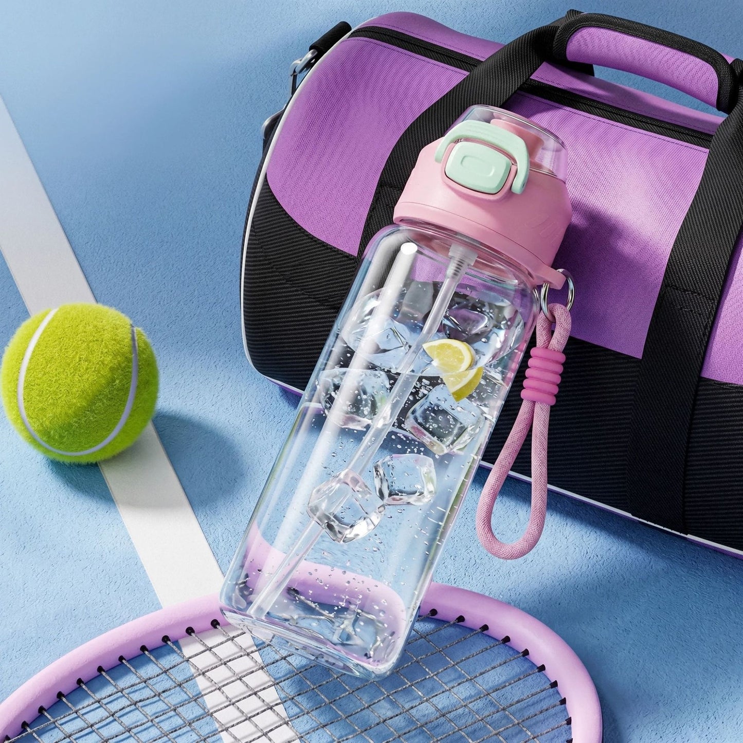 Fitness Portable Food-grade Plastic Water Bottle