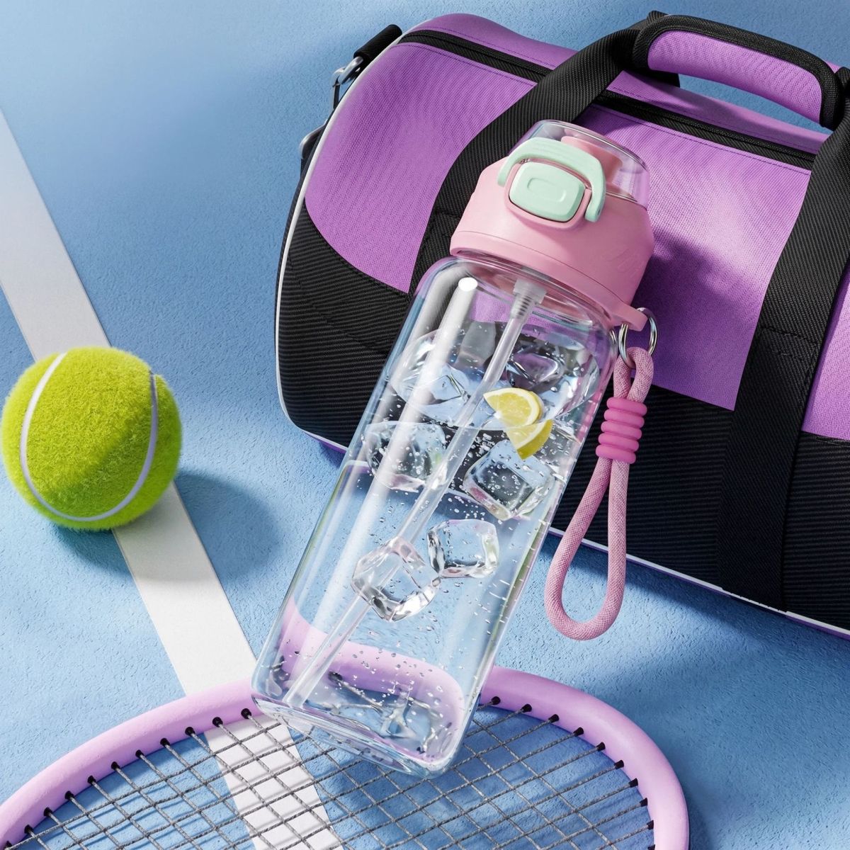 Fitness Portable Food-grade Plastic Water Bottle