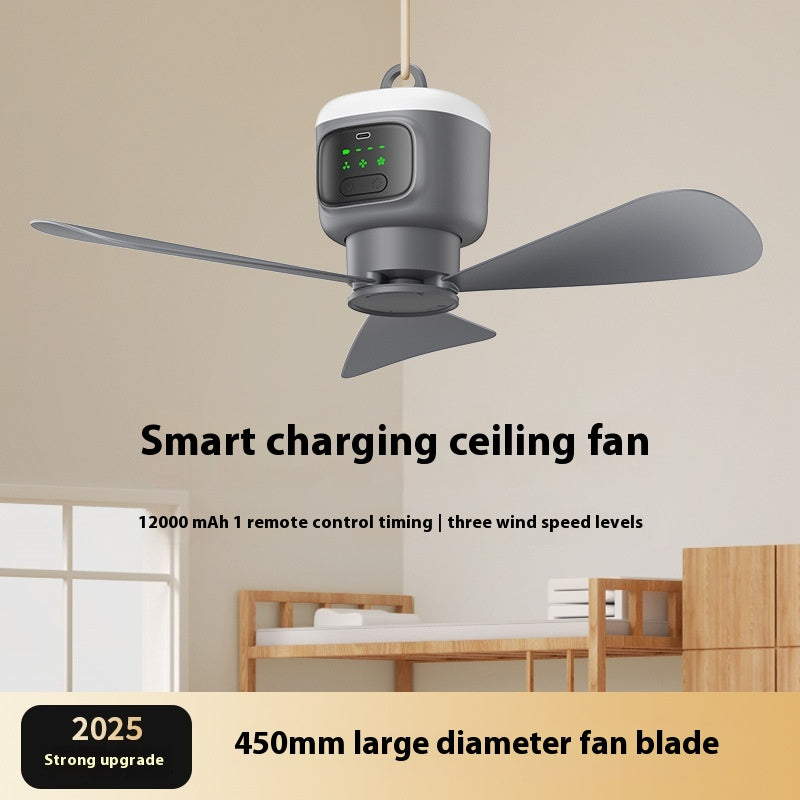 Fuke Remote Control Charging Usb Small-size Ceiling Fan