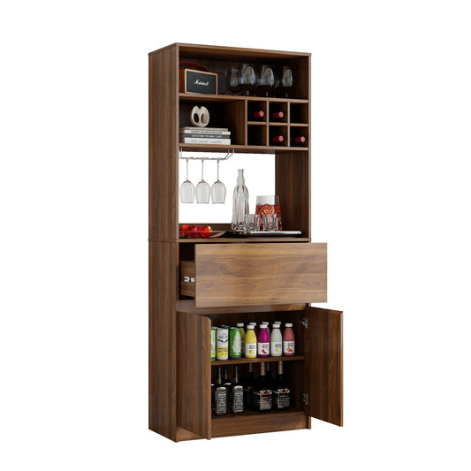 Kitchen Wine Cabinet, Multi-functional Storage Cabinet