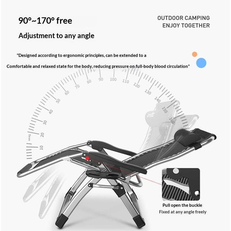 Home-use Folding Office Backrest Chair For Lunch Breaks