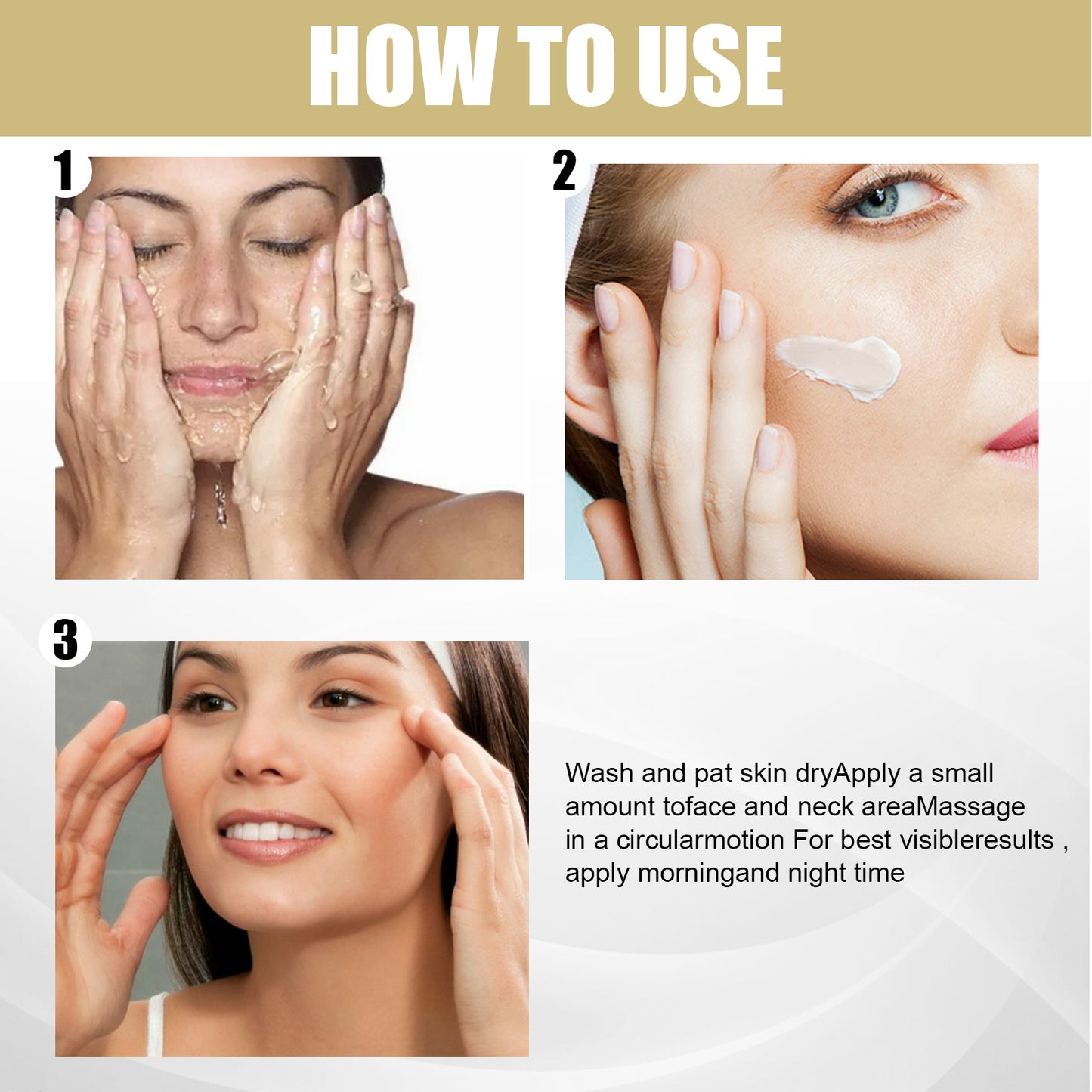 EELHOE Collagen Cream, Brightening Moisturizing Facial Skin And Smoothing Fine Lines Cream