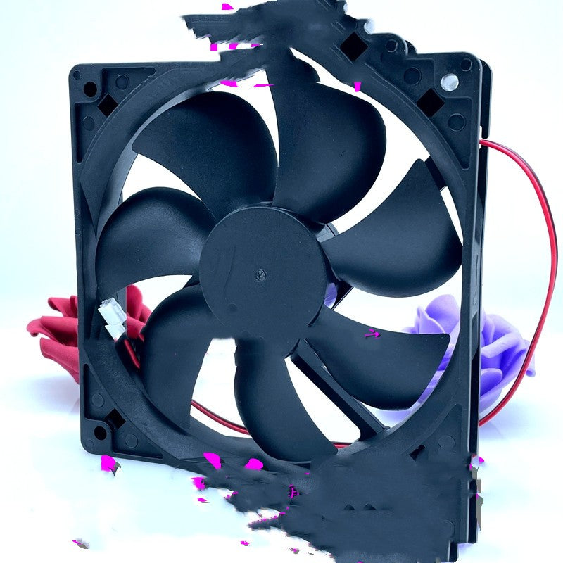 New Xing Heng 12CM XHD1225L12S DC12V 0.12A Silent Cooling Fan
