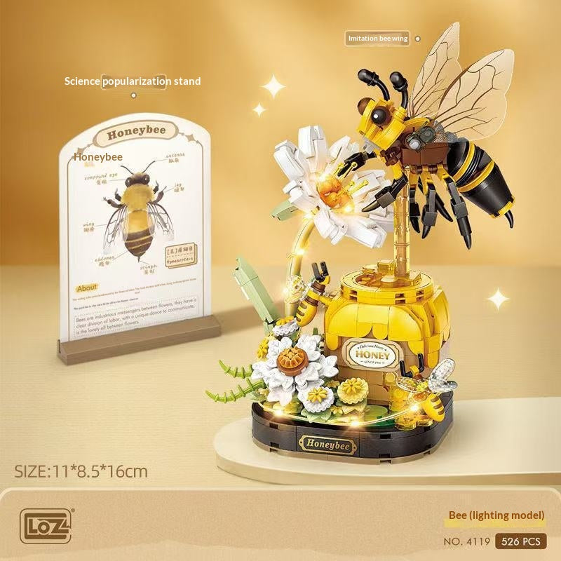 Cute Insect Puzzle Building Blocks, Hot-Selling Adorable Decor Piece