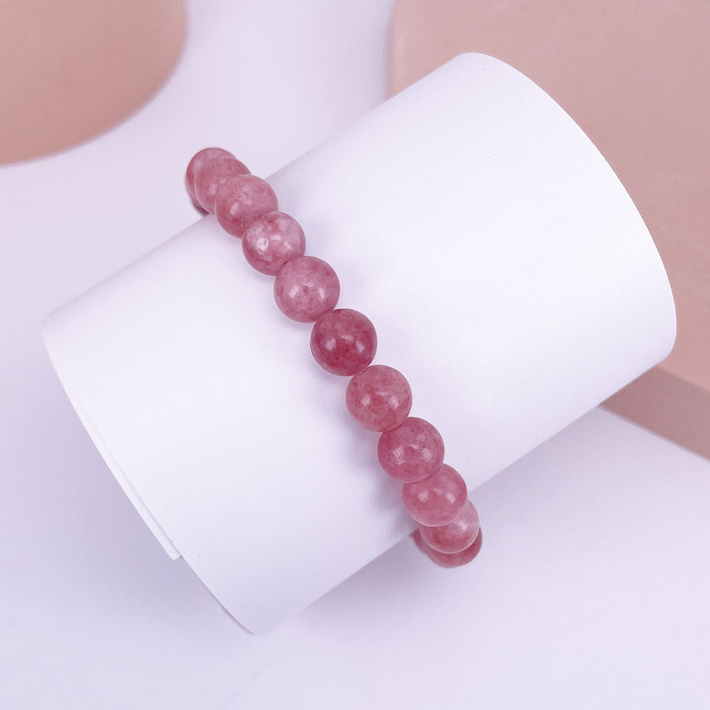 Sun Stone Beaded Stretch Bracelet Yoga