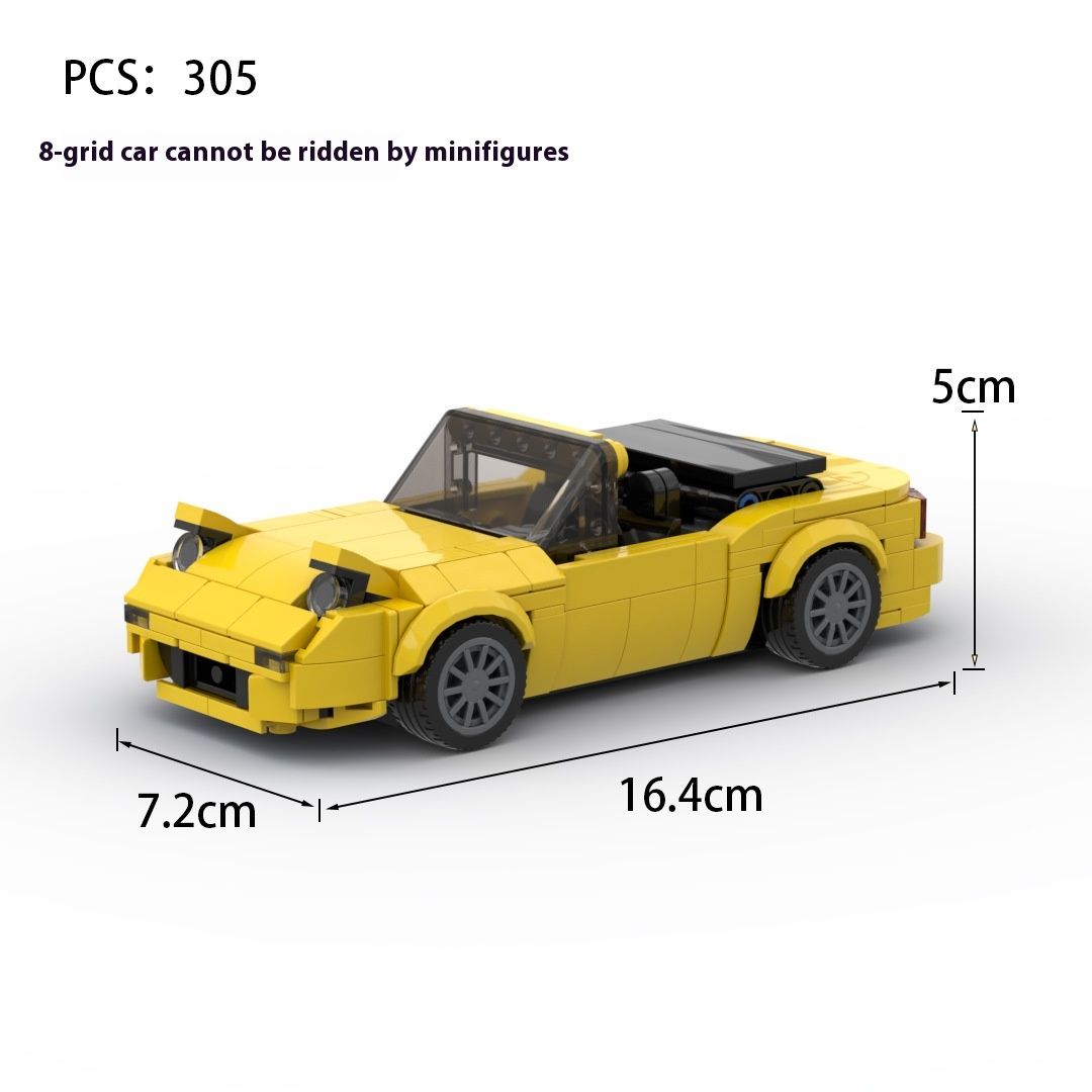 Fashion Personality Open Sports Car Model Children's Toys