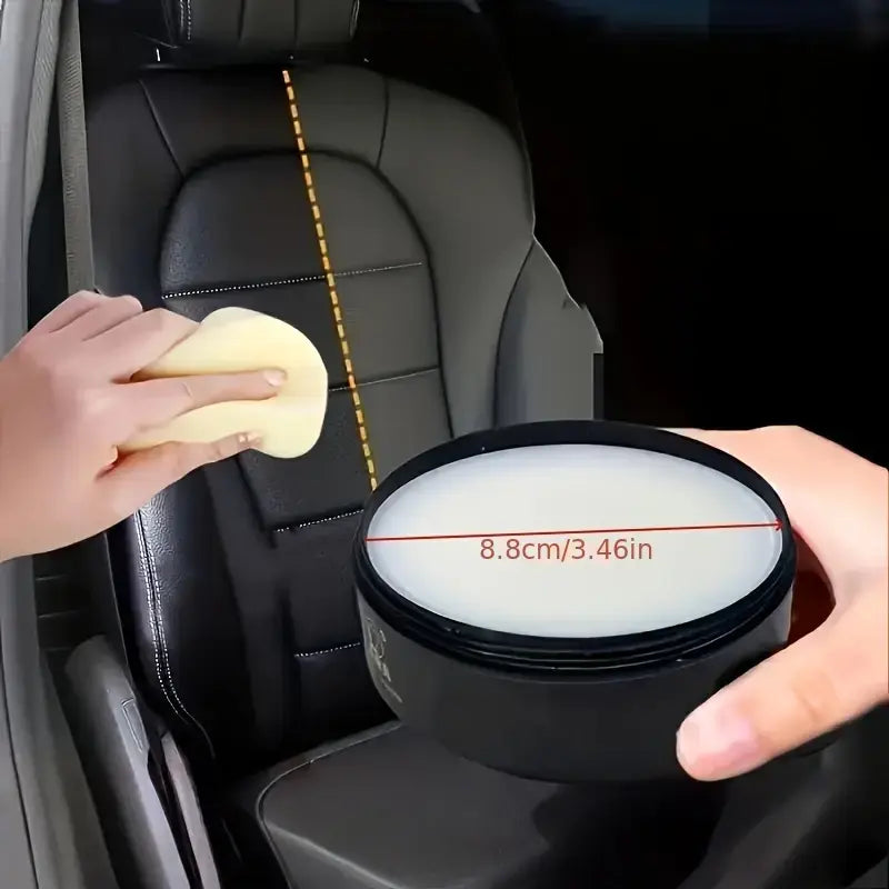 Leather Care Cleaning Paste Multifunctional Leather Polishing Care Cream Lasting Effect Car Interior Refinisher