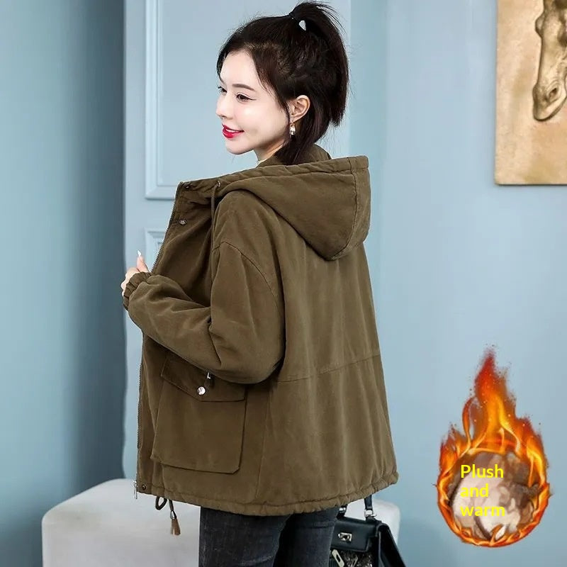 New Korean-style Versatile Casual Parka That Flatters The Figure And Keeps You Warm