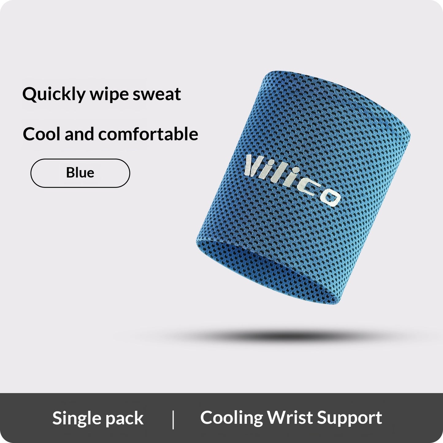 Sweat-absorbing Cooling Non-slip Breathable Sweat-wiping Wristband