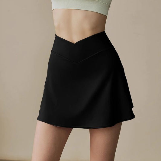 Plus-size Yoga Skirt-pants Set