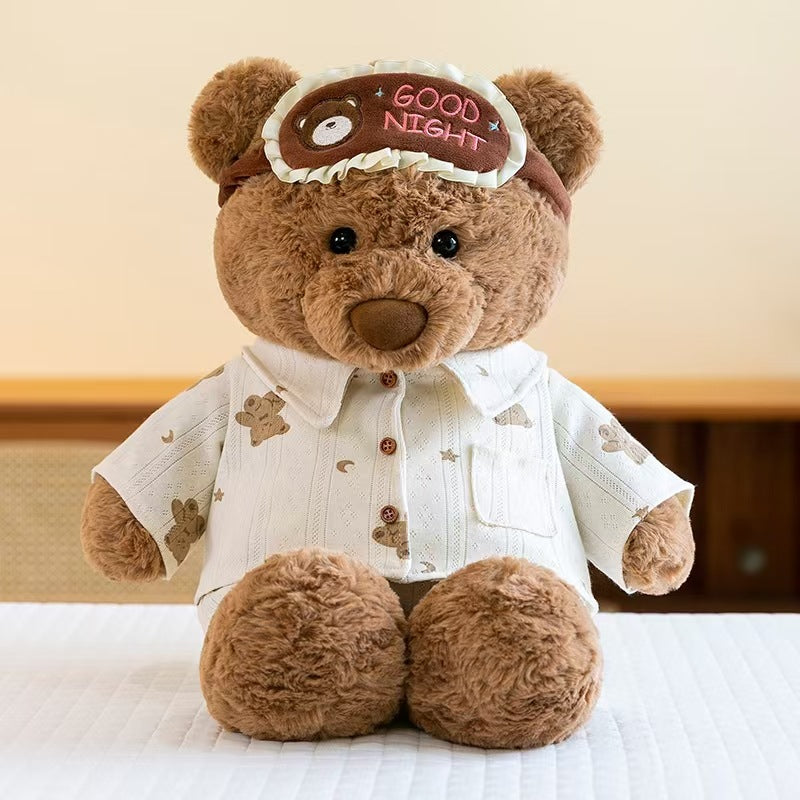Children's Birthday Gifts Teddy Bear Doll Scarf Rag Doll