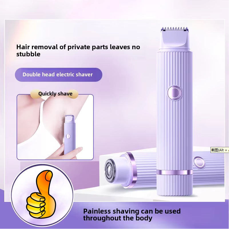 Electric Shaver Charging Facial And Body Hair Removal Device