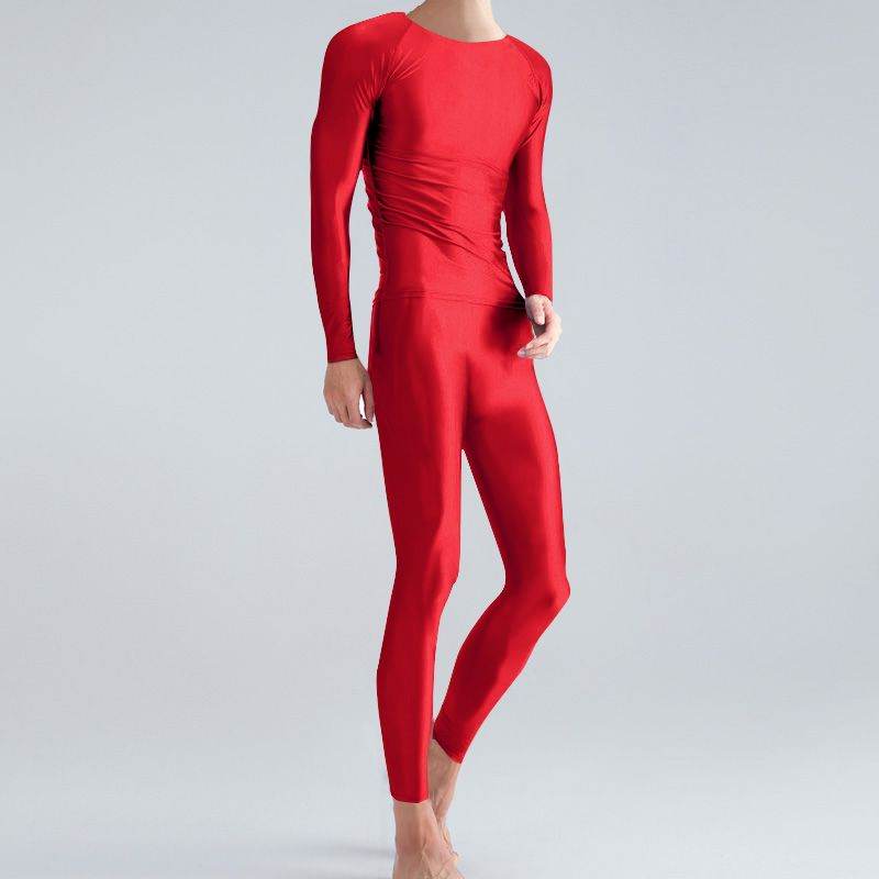 Rhythmic Gymnastics Suit Yoga Stretch Glossy Tights