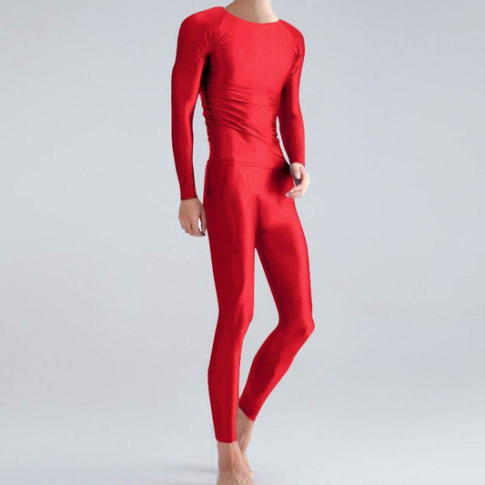 Rhythmic Gymnastics Suit Yoga Stretch Glossy Tights